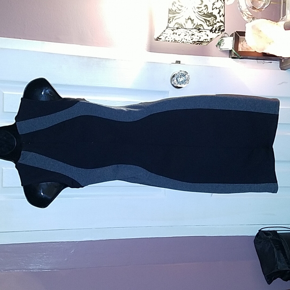 DAVID LERNER Color-block Dress - Picture 2 of 8